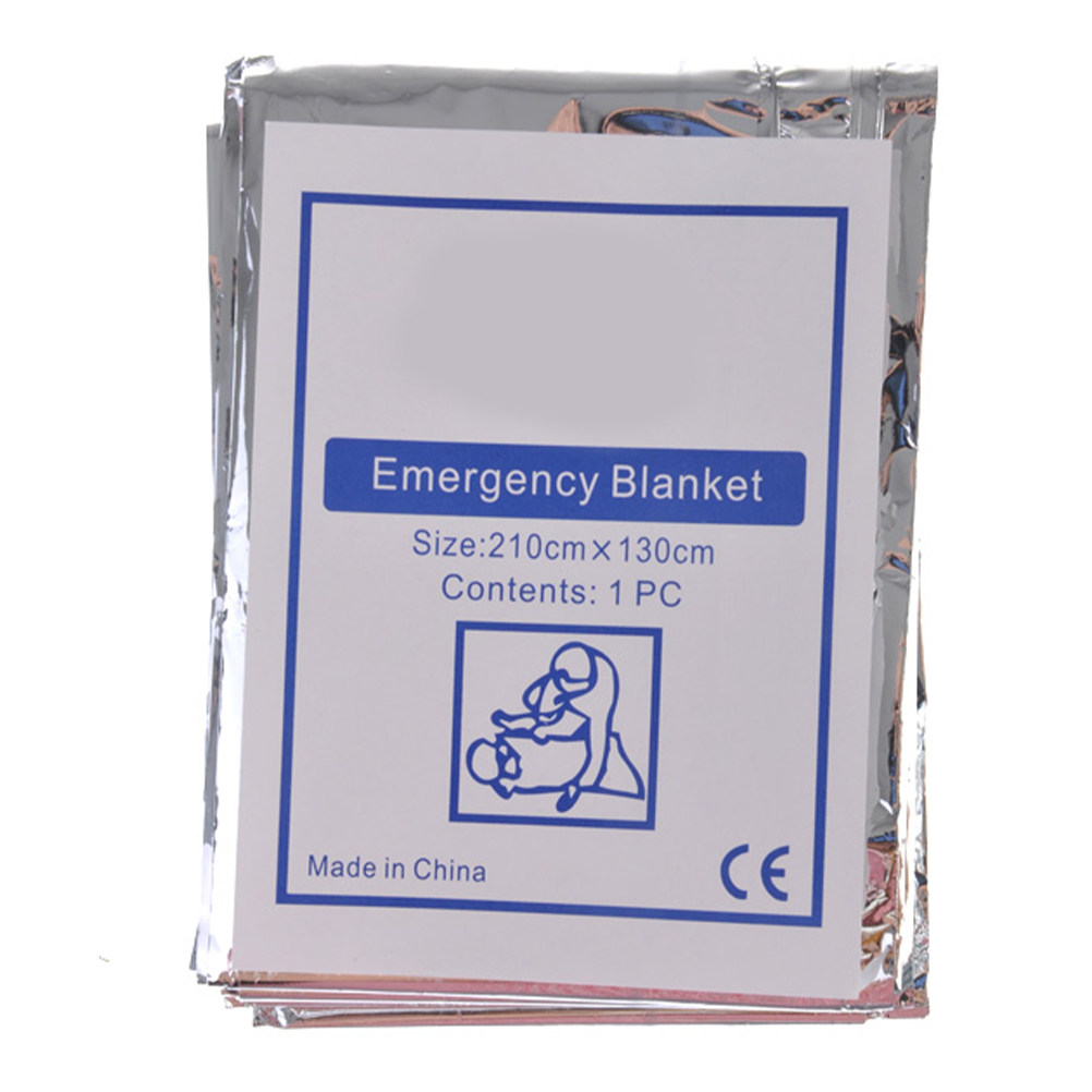 Survival Blanket Reflective - 비상용 생존 담요 – 방수, 방풍,